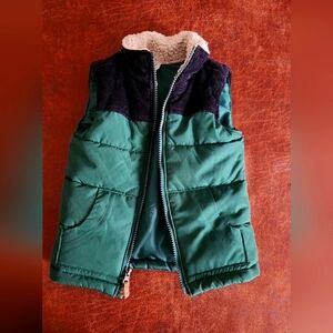 Carters Quilted Sherpa Vest